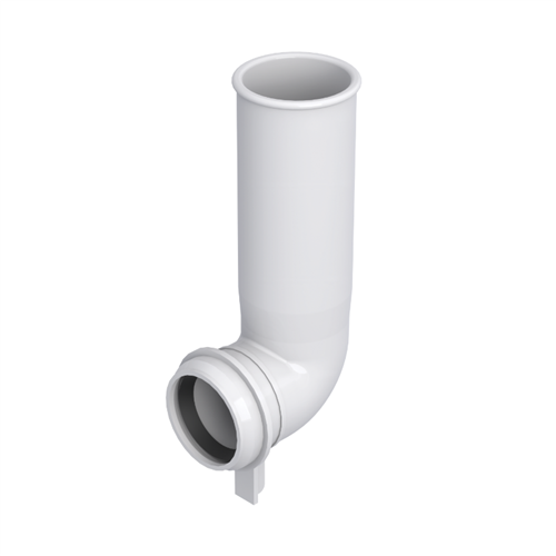 GÖMME REZERVUAR TEMİZ SU DİRSEĞİ   45*220 MM